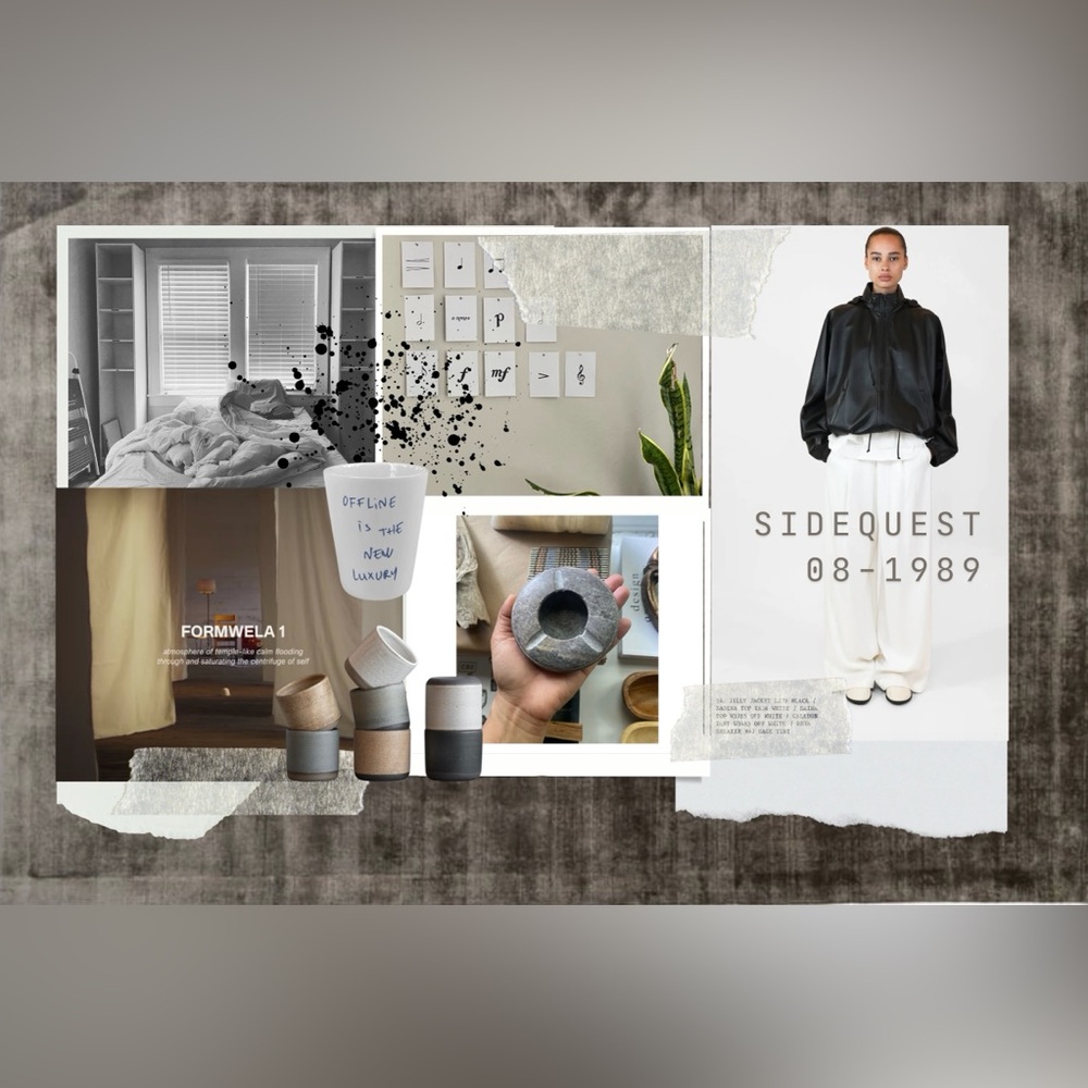 MOOD BOARD FALL 25” SIDEQUEST COLLECTION